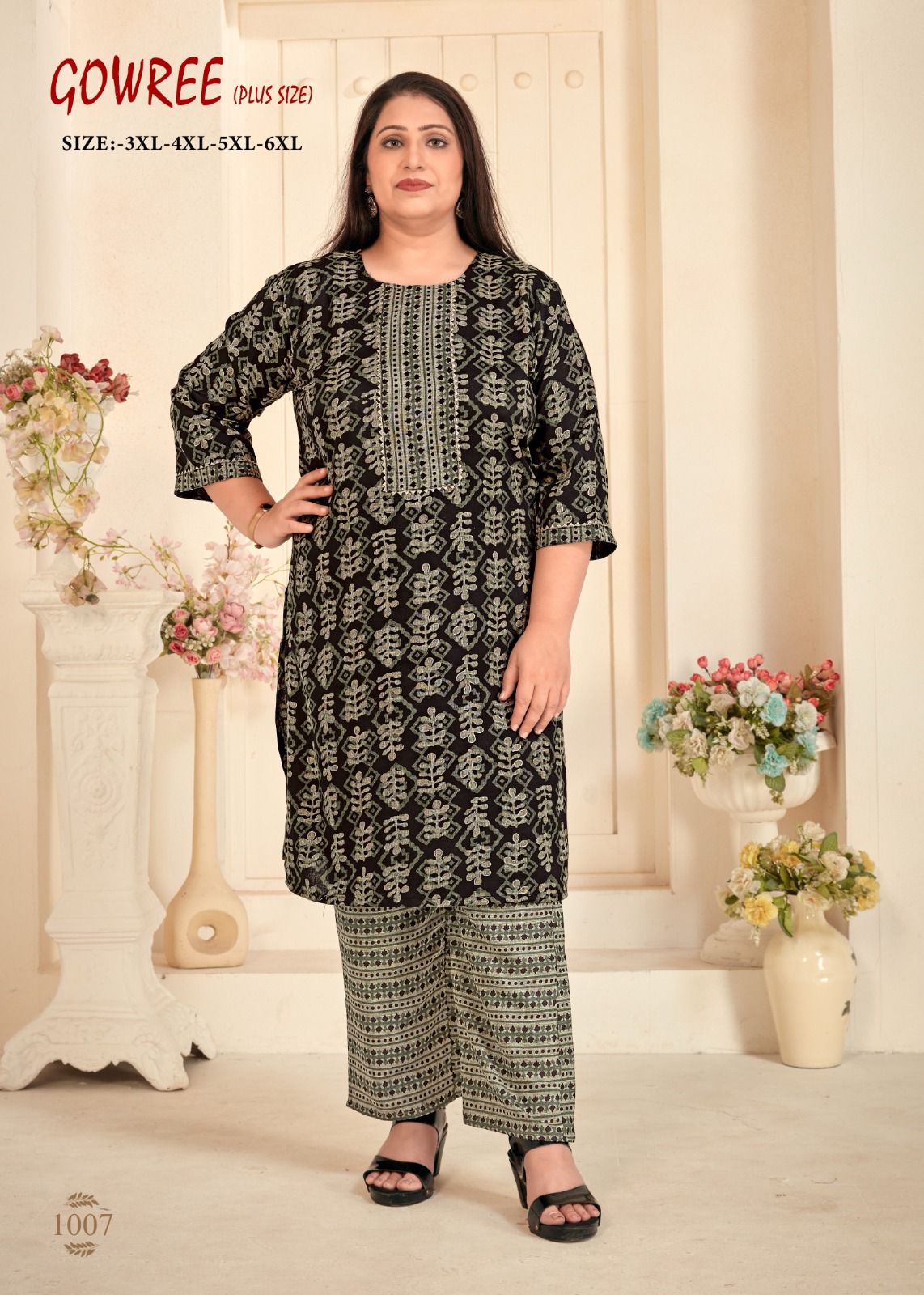 Gowree Plus Size By Sangeet Rayon Capsule Printed Kurti With Bottom Dupatta Wholesale Market In Surat